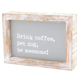 Pet Dog Framed Sign