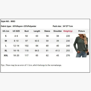 V-Neck Button Sweater with Long Sleeves