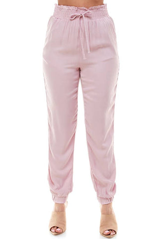 Paper Bag Rayon Pants