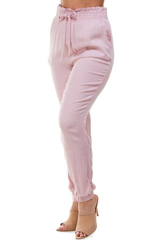 Paper Bag Rayon Pants