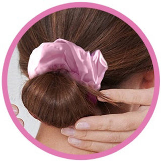 Satin Hair Scrunchies 5 Pack