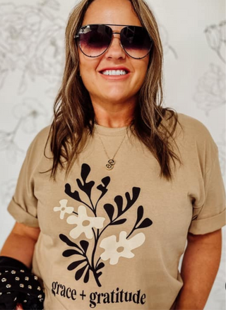 Grace + Gratitude Graphic Tee