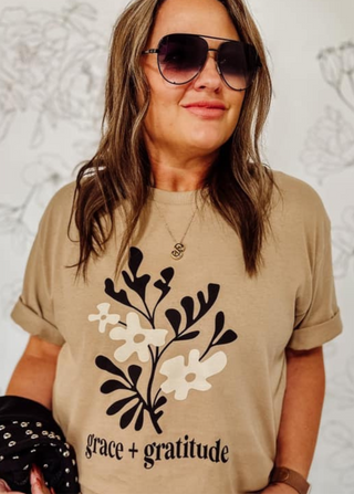 Grace + Gratitude Graphic Tee