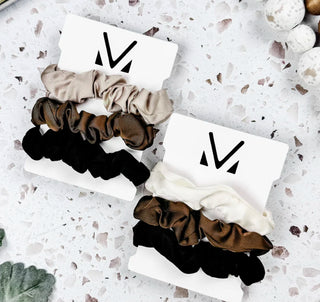 Satin Scrunchie 3 pack