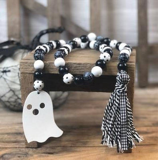 Boo Bead Garland