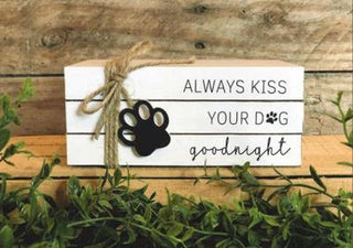 Always Kiss Your Dog Goodnight Book Stack