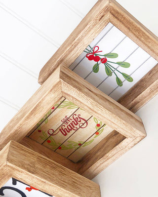 Seasonal Mini Signs