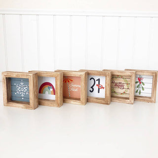 Seasonal Mini Signs