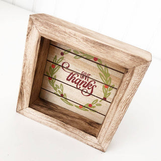 Seasonal Mini Signs