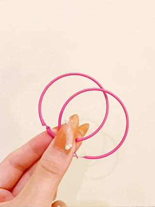 Candy Pop Hoop Earrings