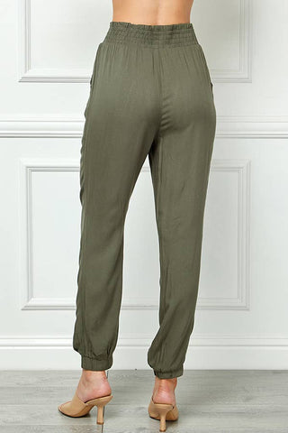 Paper Bag Rayon Pants