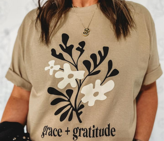 Grace + Gratitude Graphic Tee