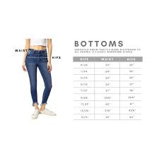 Kan Can High Rise Double Button Skinnies