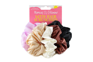 Satin Hair Scrunchies 5 Pack