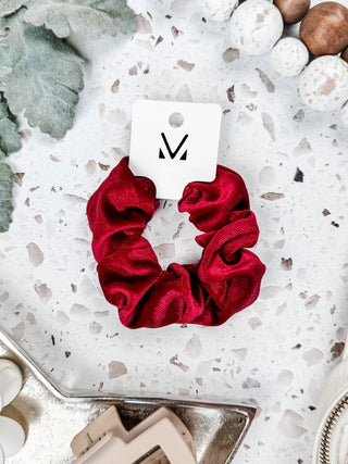 Red Velvet Scrunchie