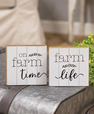 On Farm Time Block