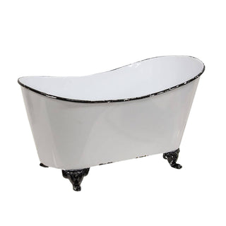 White Metal Bathtub