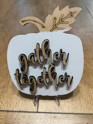 Thankful | Tiered Tray Decor| Fall Decor