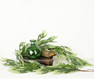 5ft Garland-Soft Touch Juniper with Norfolk Pine