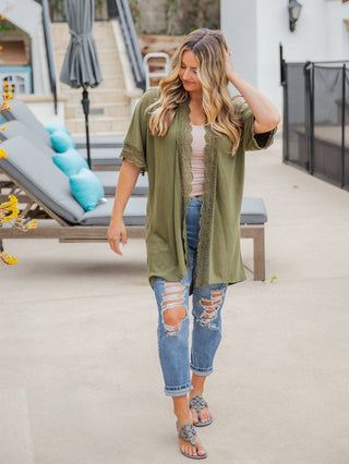 Lace Kimono