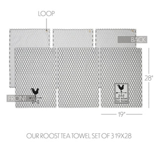 Down Home Tea Towels - 19x28