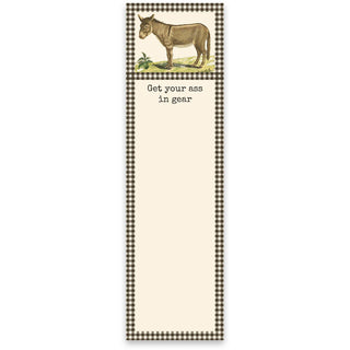 Get Your {donkey} In Gear List Pad