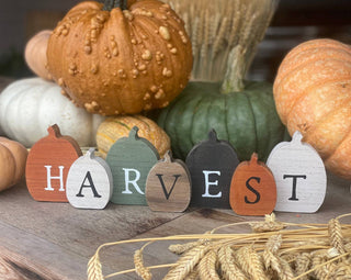 Harvest Pumpkin Cutout Fall Sitter