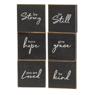 Inspirational Hope Wooden Square Block