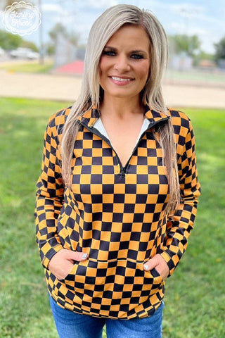 Pep Rally Pullover - Gold