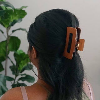 Quilted Hair Claw Clip