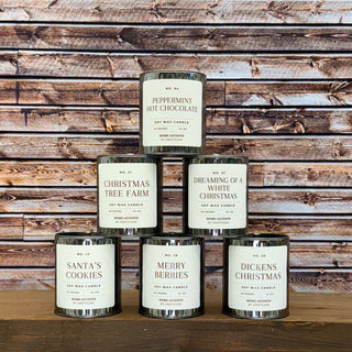 Peppermint Hot Chocolate Soy Wax Candle