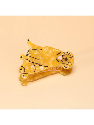 Yellow Dog Hair Clip
