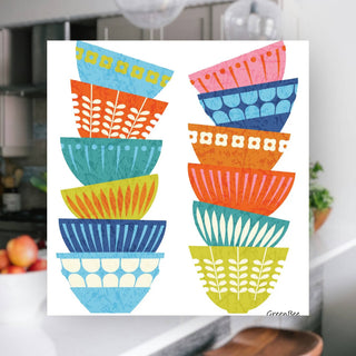 Vintage Theme Swedish Dishcloth