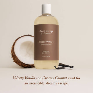 Vanilla Coconut Gentle Hydrating Body Wash 17oz