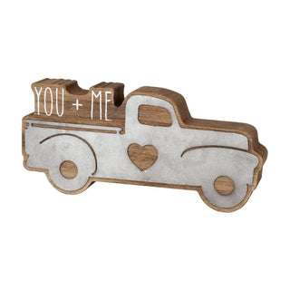 You + Me Galvanized Truck
