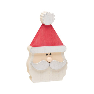 Wooden Santa Christmas Cutout