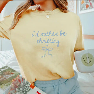 I’d Rather Be Thrifting Tee