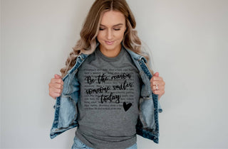 Be The Reason Someone Smiles Graphic Tee