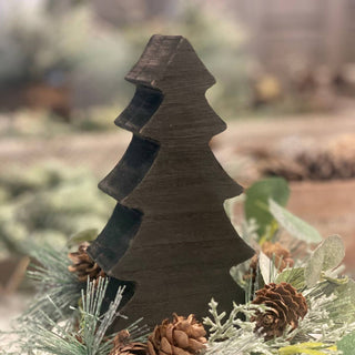 Black Wash Chunky Christmas Tree