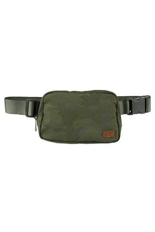 C.C Water Proof Camo Mini Fanny Belt Bag