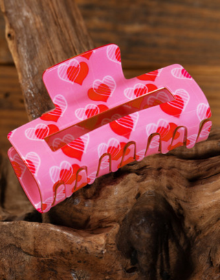 Valentine Claw Clip