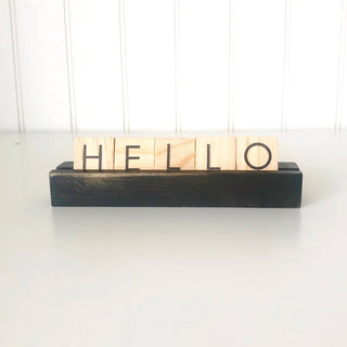Foundations Decor Scrabble Tile Holders