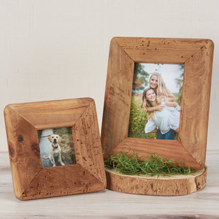 Rustic Wood Rectangle Frame