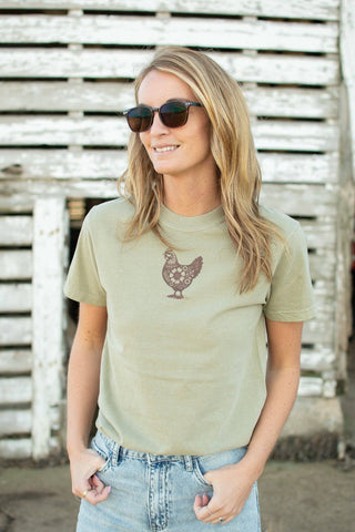 Backyard Chicken Social Club Graphic Tee