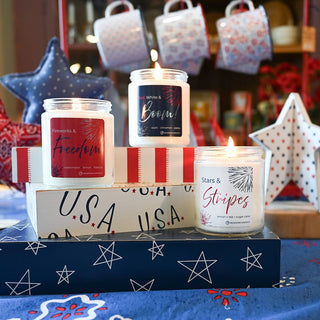 Stars & Stripes | 7 oz Classic Candle | 4th of July