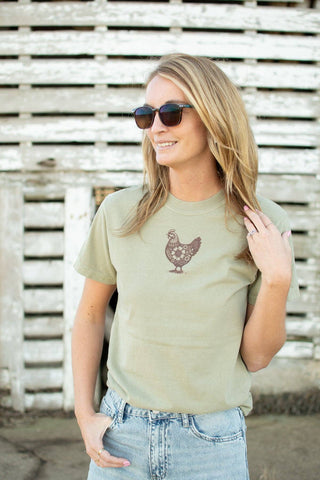 Backyard Chicken Social Club Graphic Tee