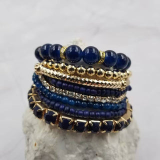 Boho Glass Beaded Bracelets