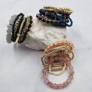 Boho Glass Beaded Bracelets