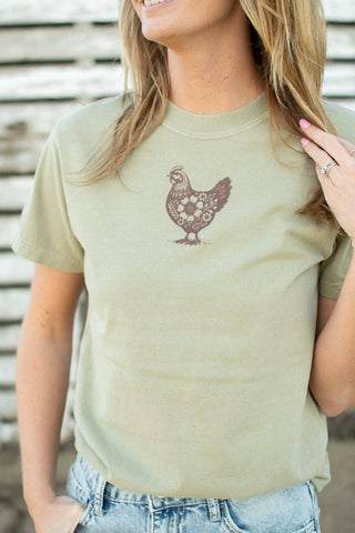 Backyard Chicken Social Club Graphic Tee