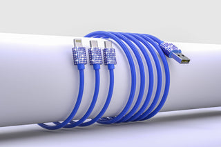 3-in-1 Cables for iPhone/iPad & Android - 6 Ft